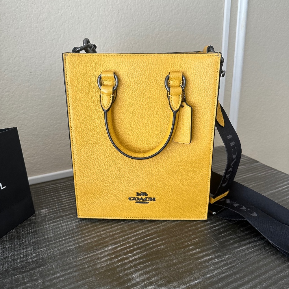 Coach Dylan Tote in Yellow